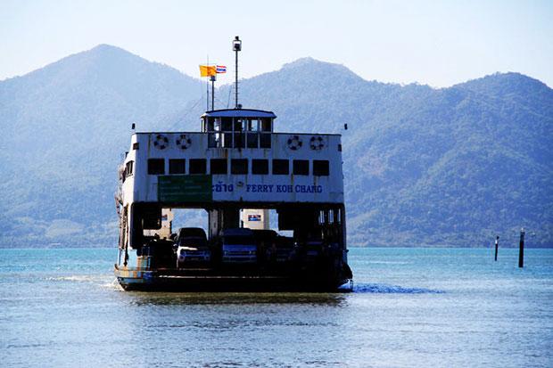 Ferry to Koh Chang, Thailand