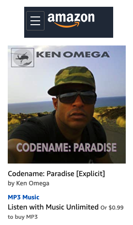 Buy Ken Omega music on Amzon.com