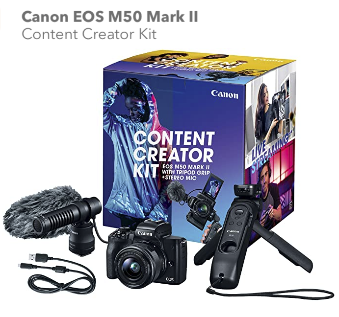 Canon EOS M50 Mark II - amazon.com